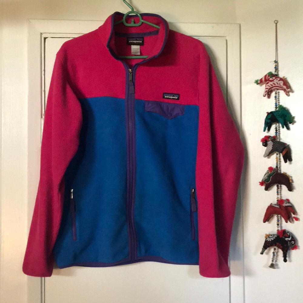Patagonia Zip Colorblock Synchilla